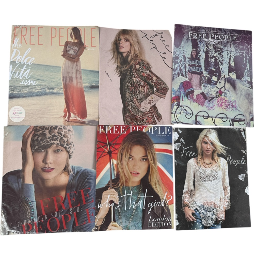 Free People Magazine Lot 65 Catalogs 2011-2026